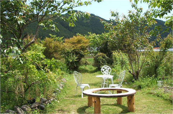 同じ地域の民宿からの眺め